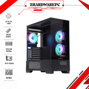 PC Gamer Zhardware I 5 14 GEN | 16 Go DDR4 | 512 Go SSD | RTX 5050