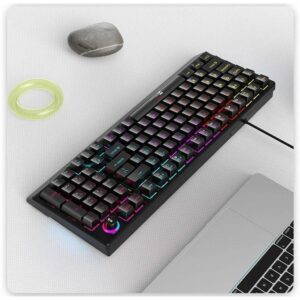 R8 1039 98 KEYS + KNOBS MECHANICAL KEYBOARD RGB