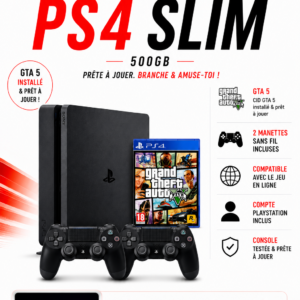 PS4 SLIM ONLINE + GTA 5