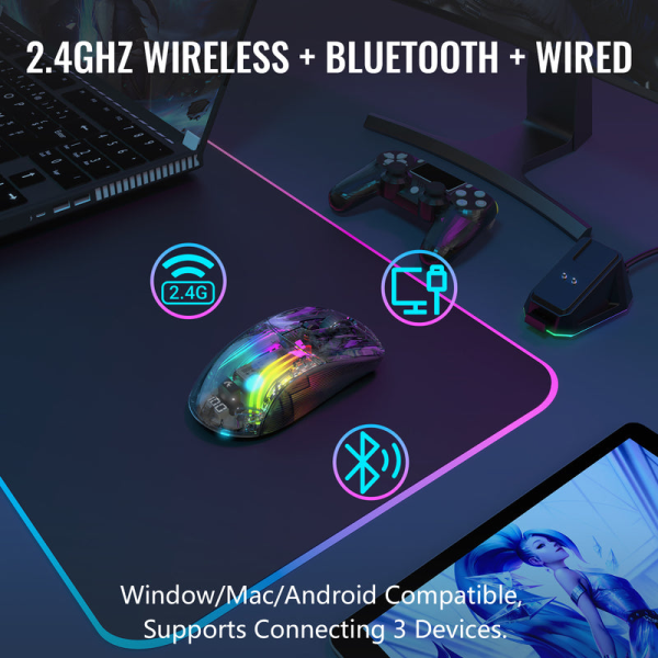 ATTACK SHARK X2 Pro (Black) - Image 4
