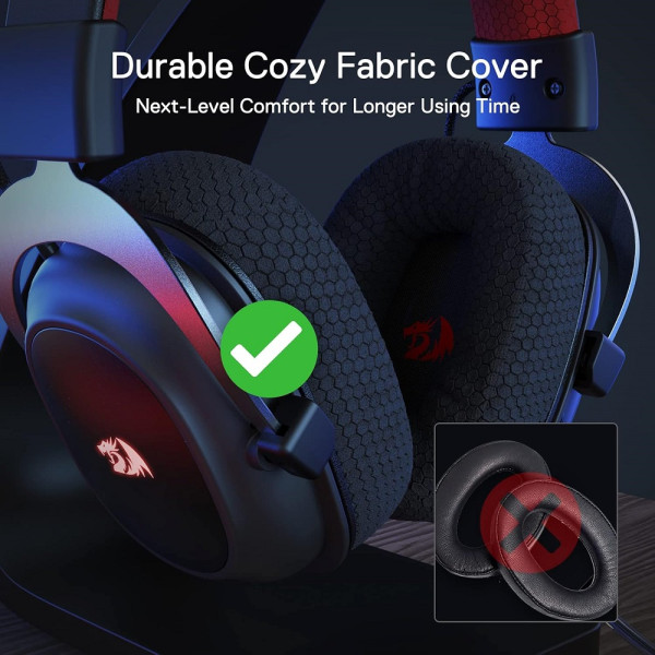 Redragon H510 PRO Zeus-X RGB Wireless Gaming Headset - Image 3