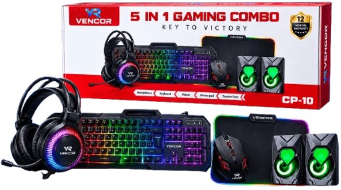 VENCOR CP-10 5-in-1 Gaming Combo